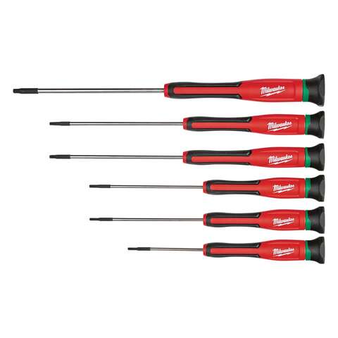 Milwaukee Torx Multi-Bit Precision Screwdriver 6 in. 6 pc