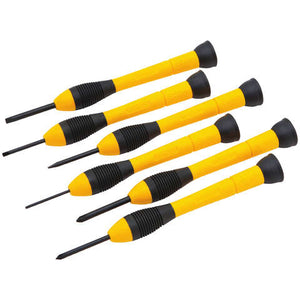 Stanley Multi-Bit Mini Screwdriver Assorted in. 6 pc