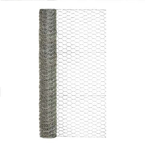 Garden Craft 36 in. H X 25 ft. L Galvanized Steel Poultry Netting 1 in.