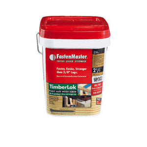 FastenMaster TimberLok No. 10 X 2-1/2 in. L Hex Epoxy Wood Screws 500 pk