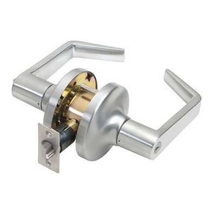 Tell Cortland Satin Chrome Entry Lockset 2 in.