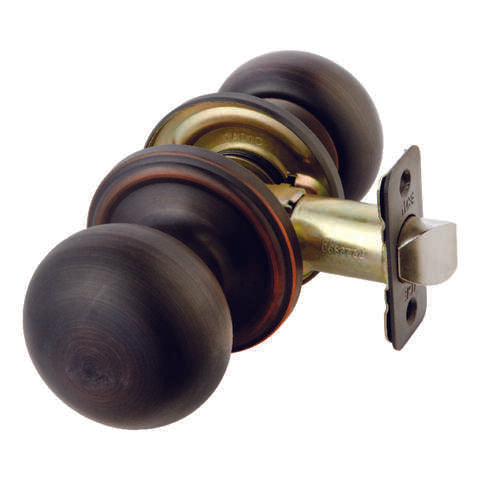 Ace Colonial Oil Rubbed Bronze Passage Lockset 1-3/4 in.