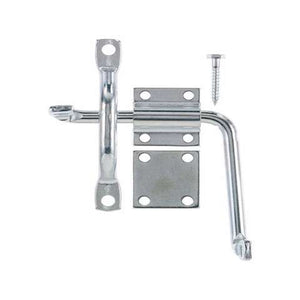 Ace 11.52 in. H X 6.75 in. W X 1.8 in. L Zinc-Plated Zinc Strike Gate Latch