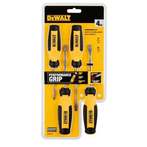 DeWalt Fixed Bar Screwdriver Set 4 pc