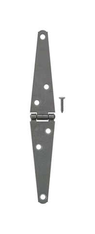 Ace 4 in. L Zinc-Plated Light Duty Strap Hinge 2 pk