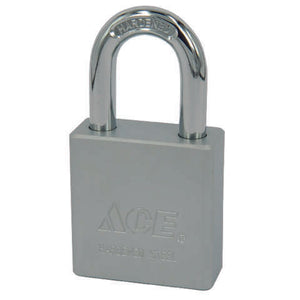 Ace 1-13/16 in. H X 1-3/4 in. W X 3/4 in. L Steel Double Locking Padlock