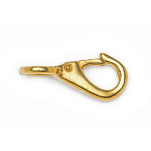 Campbell 3/4 in. D X 3-15/64 in. L Polished Bronze Quick Snap 140 lb