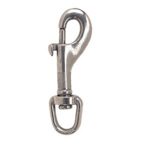 Campbell 1/2 in. D X 3-5/16 in. L Polished Stainless Steel Round Swivel Eye Bolt Snap 170 lb