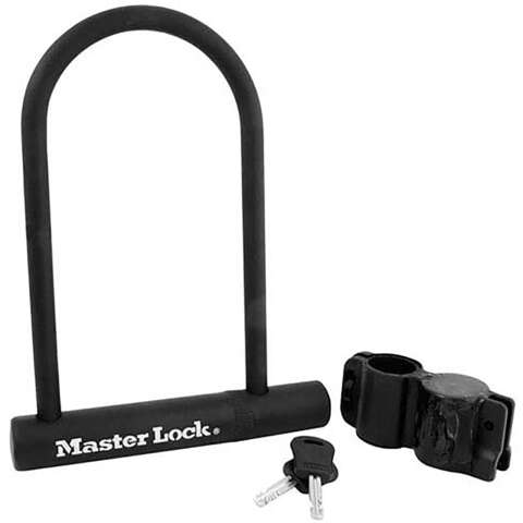 Master Lock 8 in. H X 6-1/8 in. W Steel Double Locking U-Lock