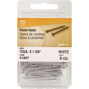 Hillman 1-5/8 in. Panel Steel Nail Flat Head 6 oz