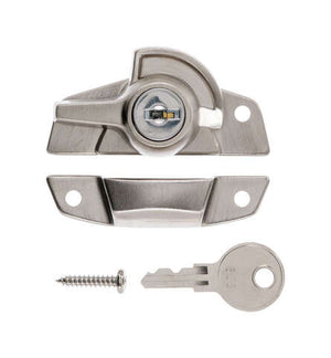 Ace Silver Die-Cast Zinc Window Lock 1 pk