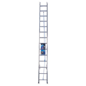 Werner 28 ft. H Aluminum Extension Ladder Type I 250 lb. capacity