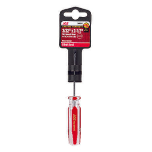 Ace 3/32 in. X 2-1/2 in. L Slotted Pocket Clip Screwdriver 1 pc