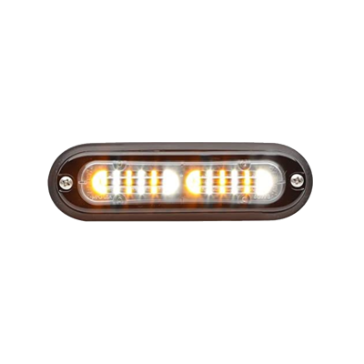 Whelen IONª T-Seriesª DUOª Super-LED¨ Surface Mount Lighthead - Amber/White